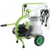 BARTECH C20 Model Tek Sağım Alüminyum Güğüm Kuru Pompa Sağım Makinesi - 1