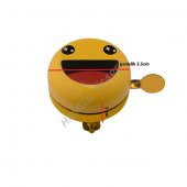 Hsgl Bisiklet Sarı Yüksek Sesli Metal Emoji D Gülen Yüz Zil Bisiklet Aksesuar İkaz Zil - 2