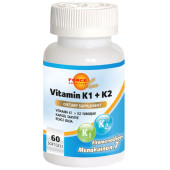 Force Nutrition Vitamin K1 Vitamin K2 60 Softgel - 1
