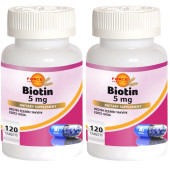 Force Nutrition Biotin 5 Mg 2X120 Tablet - 1