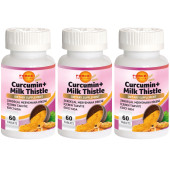 Force Nutrition Kurkumin Zerdeçal 3X60 Tablet - 1