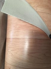 AHŞAP DESENLİ PVC ZEMİN KAPLAMA 2m X 4m MUŞAMBA YER DÖŞEMESİ - 2