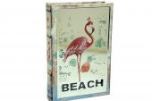 Kutu Kitap Aynalı Flamingo Dekoratiif Hediyelik - 1