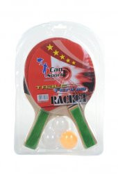 Raket Takımı Ahşap Masa Raketi - 1