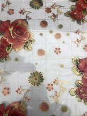 ŞEFAF DESENLİ Masa Örtüsü 70cm X 190cm 1.8mm Pvc Masa Örtüsü Desenli Koruyuc - 1