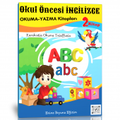 Okul Öncesi İngilizce Okuma Yazma Seti (2 Fasikül Kitap) - 1