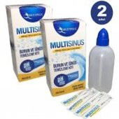 Multi Sinüs Rinse Burun Ve Sinüs Temizleme Kiti X 2 Adet - 1