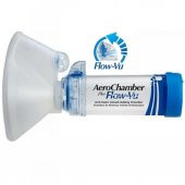 Aerochamber Flow-Vu Mavi Yetişkinler Için 5 Yaş'' - 1