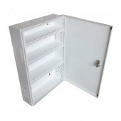 Akşan Metal Kilitli Kapaklı İlk Yardım Ecza Dolabı Beyaz Kod : 416 - 2