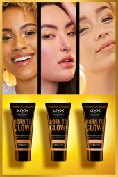 NYX Professional Makeup Fondöten - Born To Glow! Naturally Radiant Foundation 6.3 Warm Vanilla 800897190354 - 4