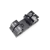 Skoda Fabia 2 2007-2010 Sol Ön Kapı Dörtlü Cam Düğmesi 5J0959858A - 1