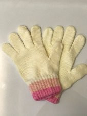 Pembe Kız Çocuk Eldiven 8-12 Yaş - 3