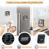 ThermoPro TP49B Mini Iç Mekan Dijital Sıcaklık ve Nem Ölçer Termometre - 5
