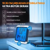 ThermoPro TP65 Dokunmatik Işıklı Geniş Ekran İç ve Dış Mekan (Sensörlü) Dijital Sıcaklık ve Nem Ölçer - 6