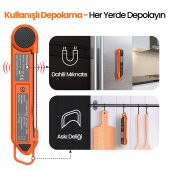 ThermoPro TP03H Su Geçirmez Katlanabilir Hızlı Sonuç Gıda Pişirme Termometresi - 5