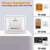 NPO ThermoPro TX-4B İlave Dış Sensör (TP63B, TP67B, TP68B için) - 5