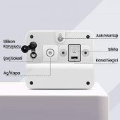 ThermoPro TX-4C İlave Dış Sensör (TP63C, TP67C, TP68C için) - 4