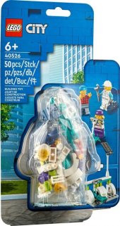 LEGO City 40526 Electric Scooters and Charging Dock - 1