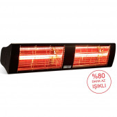 Goldsun Supra GSS40LG 4000W Az Işıklı Göz Yormayan Su Geçirmez Açık Alan Elektrikli Infrared Isıtıcı - 1