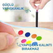 Tanex Mıx Color Ofis Etiketi 8mm 5-Renk (750 nokta Etiket) thumbnail 3