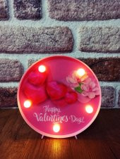 Dekoratif  3D Led Lamba Valentines Day Led Lamba - 2