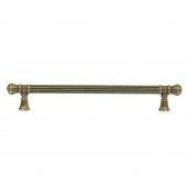 Çekmece Dolap Kapak Kulpu Kulbu 192 mm Rustik Metal (Antik Sarı) - 1