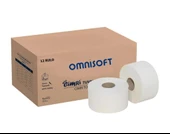 Omnisoft Mini Cimri İçten Çekmeli Tuvalet Kağıdı 4 Kg 12 Rulo thumbnail 1