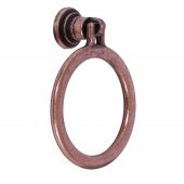 Dolap Çekmece Kulpu Kulbu Antik Bakır Metal Halka Kulp (4 ADET) - 4