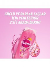 Elidor Superblend 2si 1 Arada Şampuan ve Saç Bakım Kremi Güçlü ve Parlak Saçlar Vitamin E Macamadia Yağı Keratin 650 ML thumbnail 3