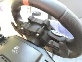 Dfgt Sürüş Kuvveti Gt İçin Paddle Shifter Bahar Plakası (Model: Logitech Sürüş Gücü Gt Direksiyon Sırası İçin Shifting Kürekleri Mape Tarafından) Plastik Aparat - 1