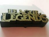 League of Legends LoL Logo Rozeti Hediyelik Süs Eşyası Aksesuar - 3