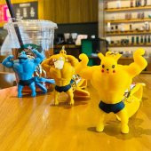 Pikachu Anahtarlık Pokemon Fitness Anahtarlık Pokemon Figür Anime Anahtarlık - 2