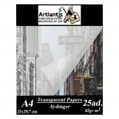 Aydınger Kağıdı A4 83 gr 25li Eskiz Kağıdı 1 Paket - 1