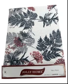 Jolly Home %100 Pamuk Doğal Çift Kişilik Pike 200x230 (Tek Pike)-Yaprak - 8