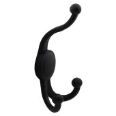 Karataş Askılık Portmanto Vestiyer Banyo Dolap Elbise Askısı Sert Plastik Siyah - 4