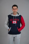 PAUL MARTİN 3 İPLİK KAPŞONLU CEPLİ SWEATSHİRT - 3