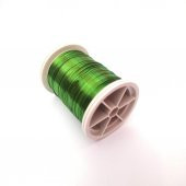 Çam Yeşili Takı Yapım Teli Çiçek Teli 0,3 mm Filografi Teli - 1