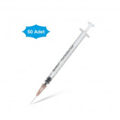 Berika 50 adet insülin enjektörü. 1 ml. Turuncu - 1