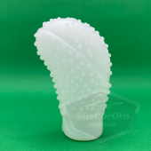 Şeffaf Masajlı Manuel Vites Topuz Kılıfı Üniversal - 3