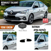 Renault Taliant Batman Yarasa Ayna Kapağı Piano Black ABS Plastik thumbnail 1