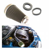 Ses & Performans Arttırıcı Açık Hava Filtresi Uzun Tip Gri +6 Hp Aparatlı Üniversal - 3