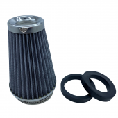 Ses & Performans Arttırıcı Açık Hava Filtresi Uzun Tip Gri +6 Hp Aparatlı Üniversal - 7