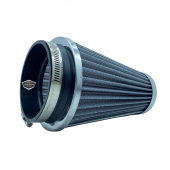 Ses & Performans Arttırıcı Açık Hava Filtresi Uzun Tip Gri +6 Hp Aparatlı Üniversal - 8