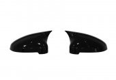 Audi A5 B9 Sinyalli 2016-2020 Batman Yarasa Ayna Kapağı Piano Black ABS Plastik - 2