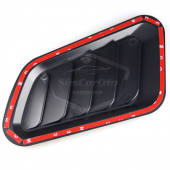 Universal Karbon Kaput Üstü Havalandırma Izgarası Venti Universal Air Scoop 2li - 10