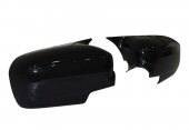 Honda Civic Vtec 2 2002-2005 Batman Yarasa Ayna Kapağı Piano Black ABS Plastik - 4