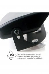 S6 Cam İçi Vantuzlu Polis Çakar 6 Ledli Kırmızı Mavi 12 Mod Çakmaklık Girişli thumbnail 7