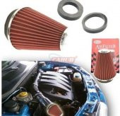 Carub Ses & Performans Arttırıcı Açık Hava Filtresi Uzun Tip Kırmızı +6 Hp Aparatlı Üniversal - 2