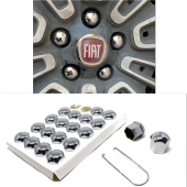 Düz Bijon Kapağı Sökme Aparatlı 20 li Set 17 mm-19 mm KROM - 1