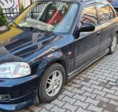 Honda Civic İES EK 1996-2000 Batman Yarasa Ayna Kapağı Piano Black ABS Plastik - 8